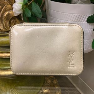 Yves Saint Laurent Gold Cosmetic Bag